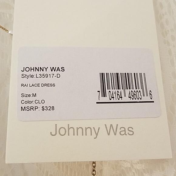 JOHNNY WAS Rai Lace Dress - Picture 7 of 8